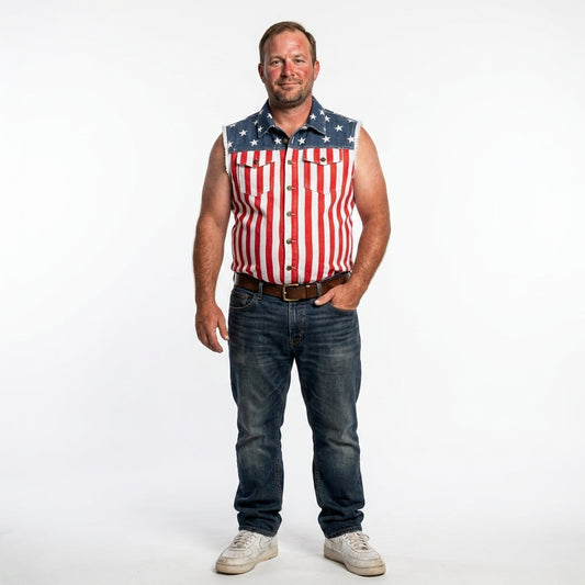 American Flag Vest