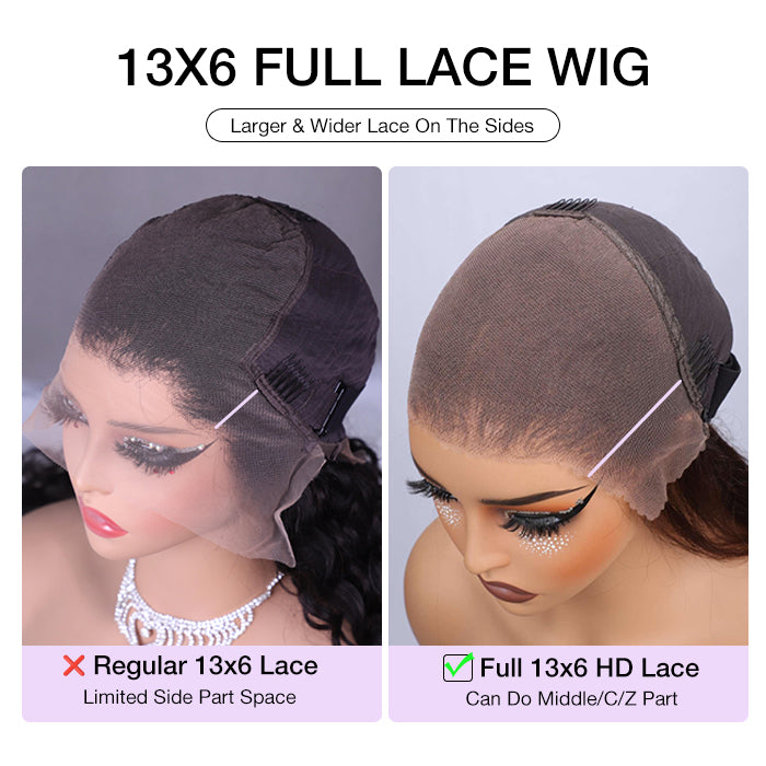 Ombre Light Brown Wigs 13x6 Lace Frontal Wigs Human Hair Pre Plucked Brazilian Virgin Hair Glueless Body Wave Wigs