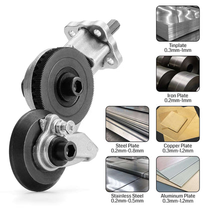 🛡️⚙️ FLASH SALE: 50% OFF! 🔩Electric Drill Plate Cutter – Precise, Light, Safe Metal Gear Cutter for Daily Use ✂️✨🎯