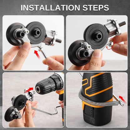 🛡️⚙️ FLASH SALE: 50% OFF! 🔩Electric Drill Plate Cutter – Precise, Light, Safe Metal Gear Cutter for Daily Use ✂️✨🎯