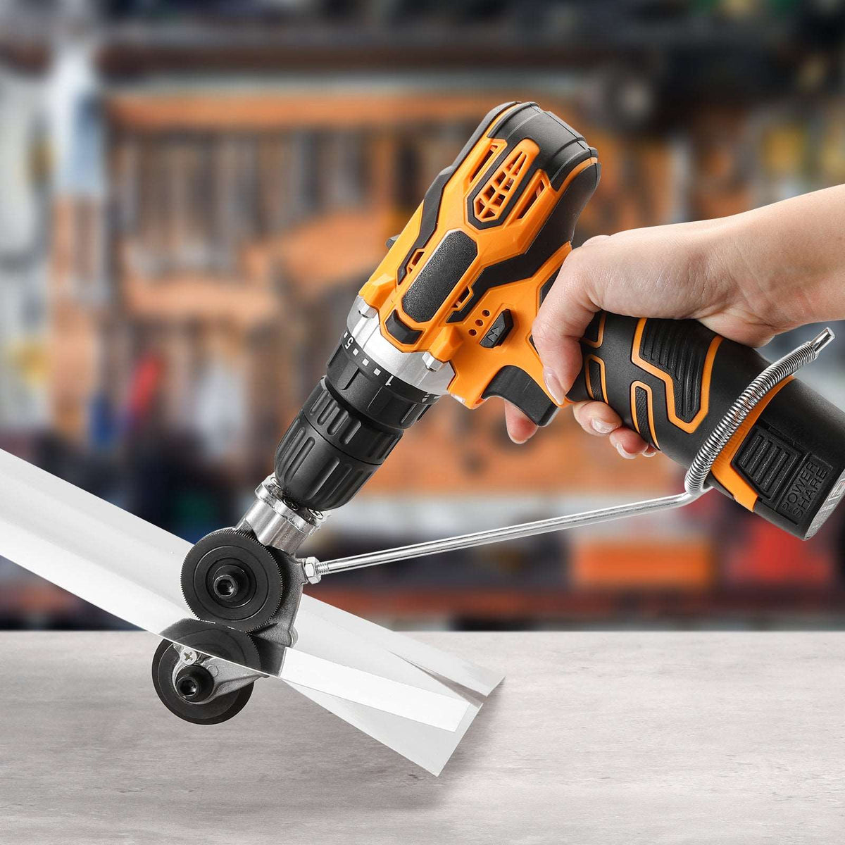 🛡️⚙️ FLASH SALE: 50% OFF! 🔩Electric Drill Plate Cutter – Precise, Light, Safe Metal Gear Cutter for Daily Use ✂️✨🎯