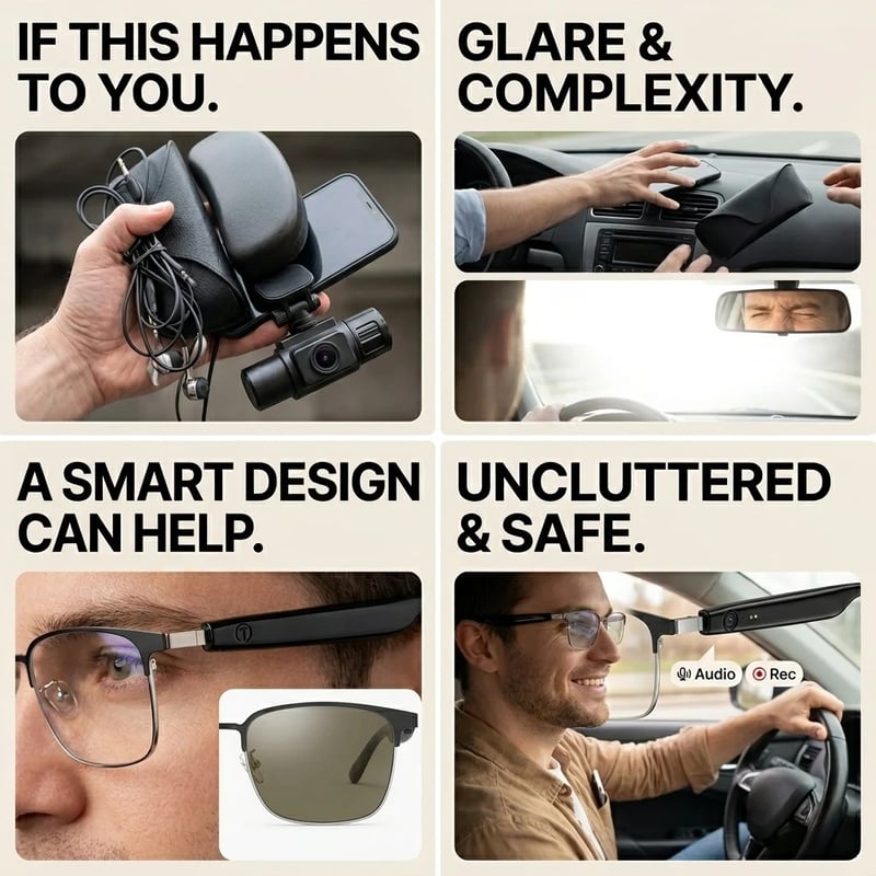 😎AI Bluetooth Smart Photochromic Sunglasses