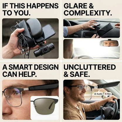 😎AI Bluetooth Smart Photochromic Sunglasses