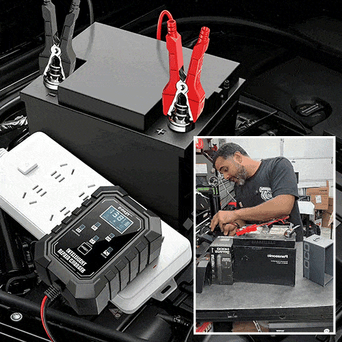 6V/12V Automatic Intelligent Recognition Charger