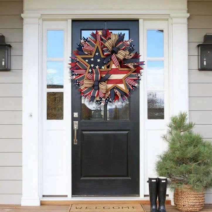 Sentinels of Honor: All-Season Veteran-Crafted Wreath (50% OFF)