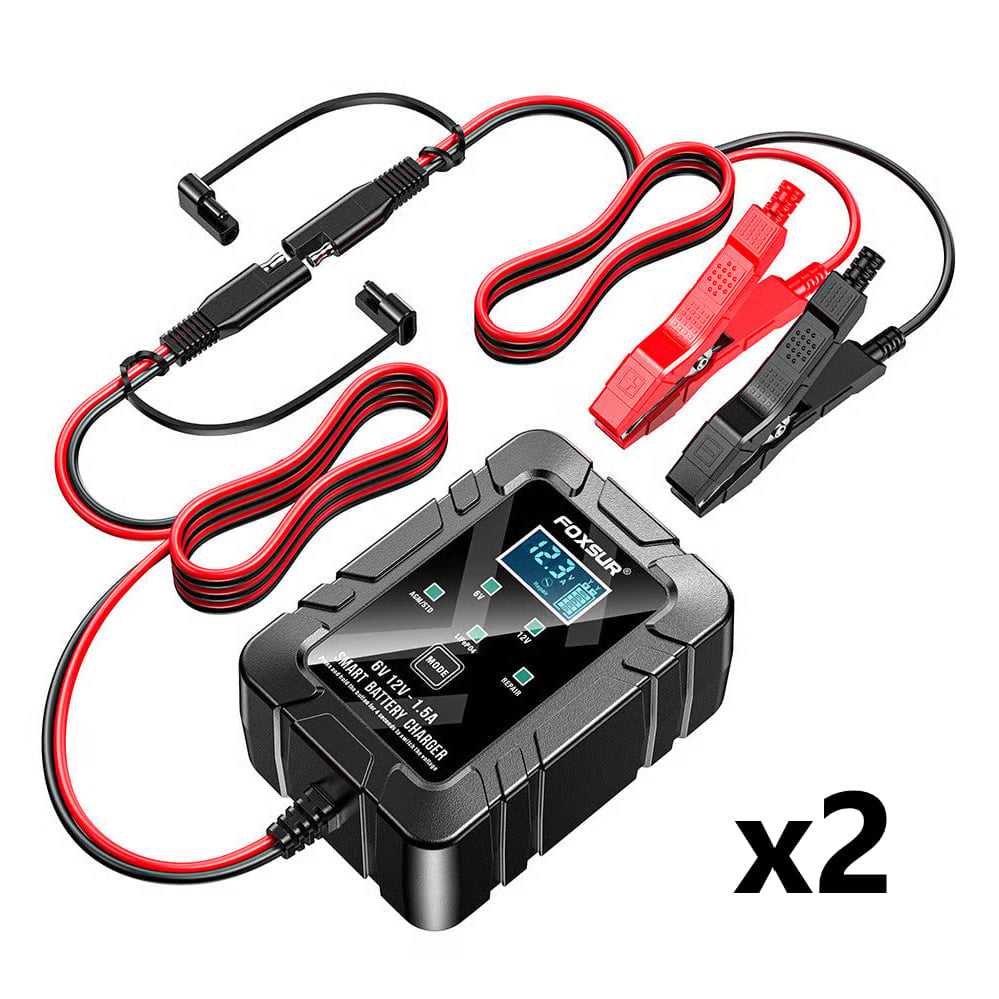 6V/12V Automatic Intelligent Recognition Charger