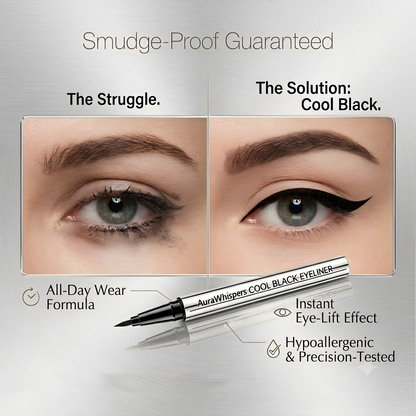Final Day: Buy 1 Get 1 Free |Aurawhispers Effortless Precision Eyeliner: Designed for Mature, Beautiful Eyes