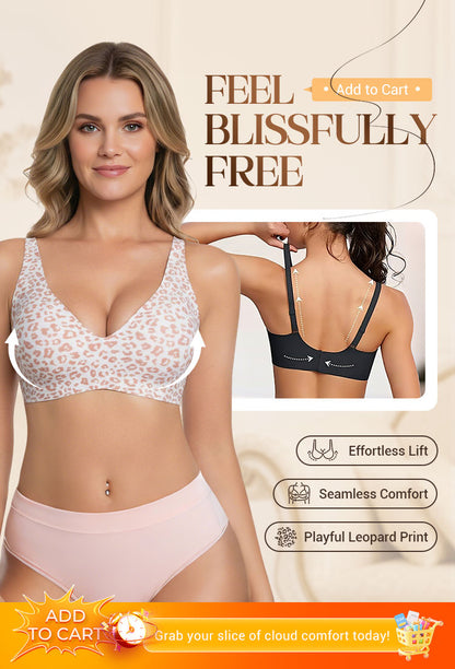 💗LAST DAY SALE 50% OFF⚡50K+ SOLD!💕 Wireless Womens Comfortable Wireless Bras Push Up Bralettes Seamless Tshirts Bras Deep V Everyday Bras