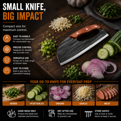 Hand-Forged Kitchen Slicing Cleaver 🍖