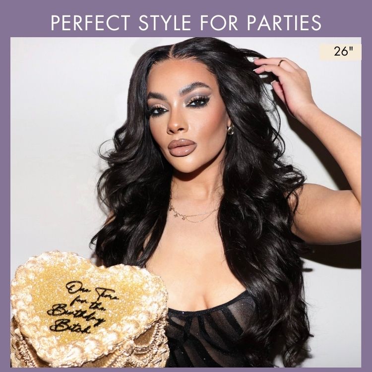 Luvme Hair PartingMax Layered Cut Loose Body Wave 7x6 Closure HD Lace Wig Pre-Cut Lace  - US Only