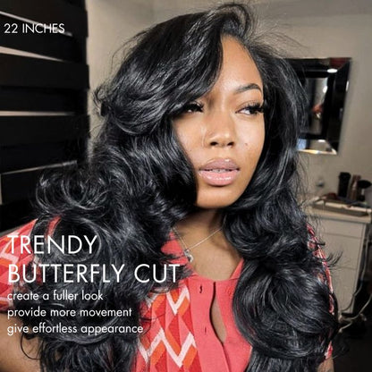 Luvme Hair PartingMax Layered Cut Loose Body Wave 7x6 Closure HD Lace Wig Pre-Cut Lace  - US Only