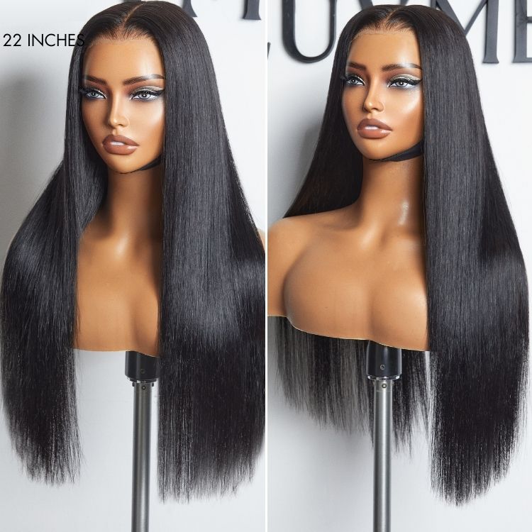 PreMax Wigs - HD Full Lace Water Wave / Straight Flexi-Fit Invisi Drawstring Cap Long Wig