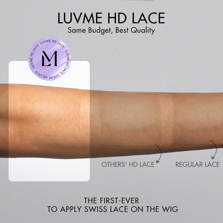 Luvme Hair PartingMax Glueless Wig Ombre Copper Brown Water Wave 7x6 Closure HD Lace Wig  - US Only