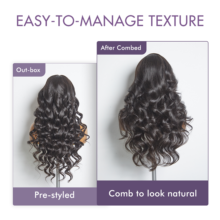 Luvme All-Day Comfort™ Wig PartingMax Glueless 7x6 Closure HD Lace Loose Body Wave Long Wig Pre-Cut Lace