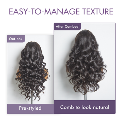 Luvme All-Day Comfort™ Wig PartingMax Glueless 7x6 Closure HD Lace Loose Body Wave Long Wig Pre-Cut Lace