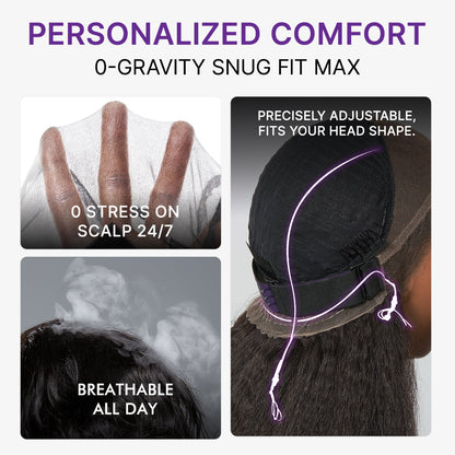 MyOwn-Fit™ 360 HD Lace Body Wave Wig Flexi-Fit Invisi Wig Pre-Cut Lace Natural Hairline