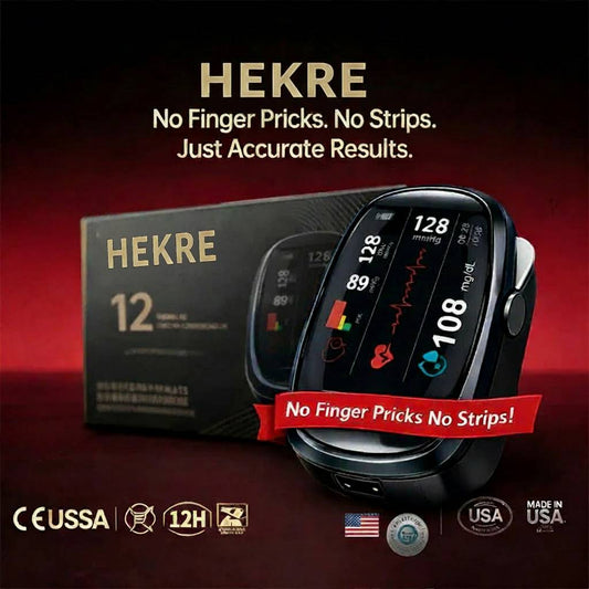 ⏳ Final 2 Hours – Limited Stock Left🏆Hekre™ Non-Invasive Smart Blood Sugar Tracking Device 99.9% Accuracy (Mayo Clinic Recommended)
