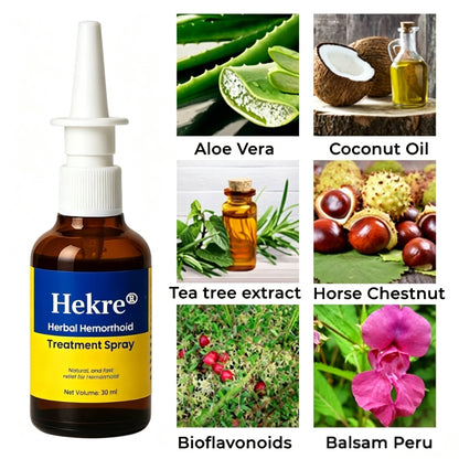 Hekre® Herbal Hemorrhoid Treatment Anal Spray Pro