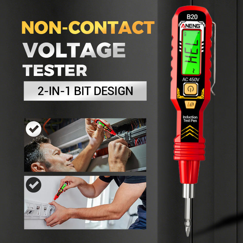 ✍️⚡Intelligent Non-Contact Voltage Tester - Safe & Efficient Electrician's Best Tool💡