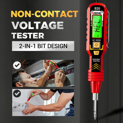 ✍️⚡Intelligent Non-Contact Voltage Tester - Safe & Efficient Electrician's Best Tool💡