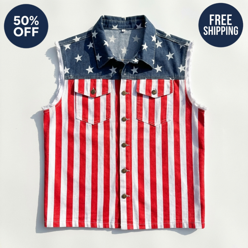 American Flag Vest