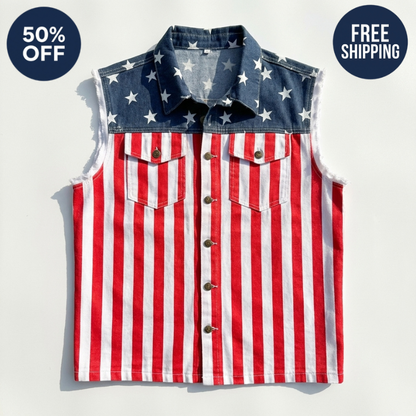 American Flag Vest