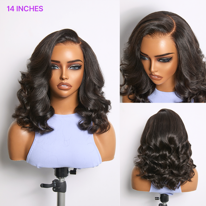 MyOwn-Fit™ 360 HD Lace Body Wave Wig Flexi-Fit Invisi Wig Pre-Cut Lace Natural Hairline