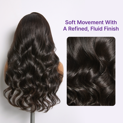 MyOwn-Fit™ 360 HD Lace Body Wave Wig Flexi-Fit Invisi Wig Pre-Cut Lace Natural Hairline