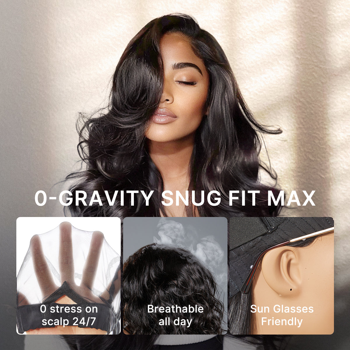 Luvme All-Day Comfort Wig 180% Density Blonde Highlight Butterfly Cut Layered Light Yaki Straight Glueless 7x6 Closure HD Lace Wig Pre-Cut Lace