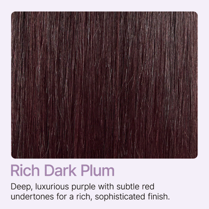 Luvme All-Day Comfort Wig 180% Density Rich Dark Plum Bone Straight with Baby Hair PartingMax Glueless 7x6 Closure HD Lace Wig Pre-Cut Lace