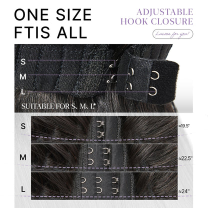 US Only | Luvme All-Day Comfort™ Wig 180% / 250% Density Bone Straight with Baby Hair PartingMax Glueless 7x6 Closure HD Lace Wig Pre-Cut Lace