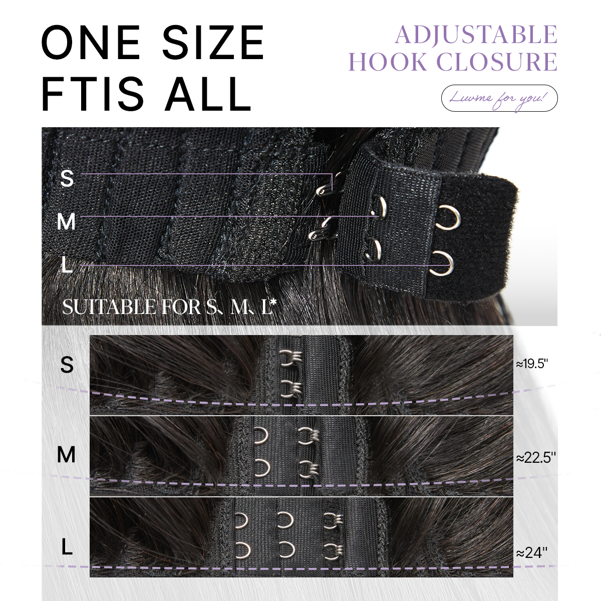 Luvme All-Day Comfort™ Wig PartingMax Brown Highlights Funmi Curly 7x6 Closure HD Lace Glueless Wig Pre Cut Lace