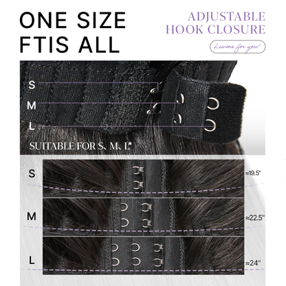 Luvme All-Day Comfort™ Wig PartingMax Brown Highlights Funmi Curly 7x6 Closure HD Lace Glueless Wig Pre Cut Lace