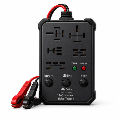 DW960 12V/24V Automotive Relay Tester (Suitable for 4-pin and 5-pin relays)