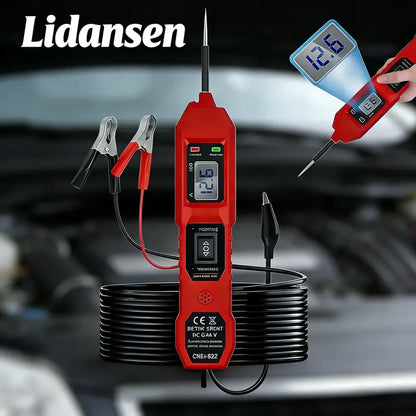 🔌6V-24V DC Multifunctional Automotive Power Circuit Probe Tester