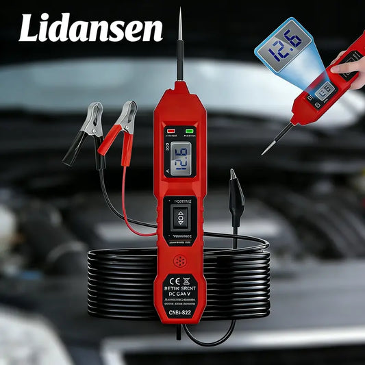 🔌6V-24V DC Multifunctional Automotive Power Circuit Probe Tester