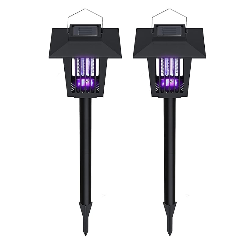 Advanced Solar-Powered UV Mosquito Zapper & Decorative Garden Stake Light