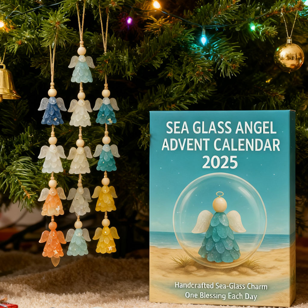 🔥Last Day 49% OFF -Sea Glass Angel Advent Calendar 2026 – 24 Blessings to Brighten Your Season