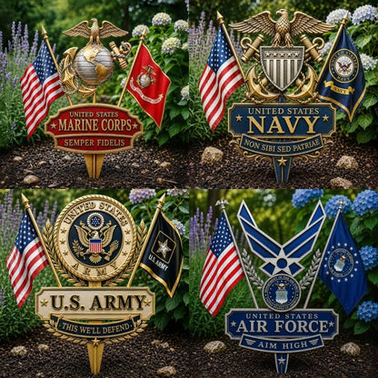 🎖️ Honor Marine Pride 🇺🇸 Semper Fidelis Tribute Garden Stake – 36% OFF Today + Buy 2 Free Shipping