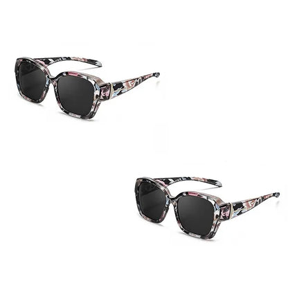 🎉😎2026 New Polarized UV400 Protection Trendy Round Cat-eye Sunglasses 🕶️