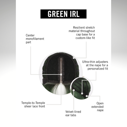 Green IRL - Fantasy Wig Collection by Hairdo