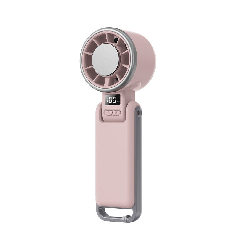 Portable Neck Fan with 5 Speeds and Ice Pack for Hands-Free Cooling on Hot Days
