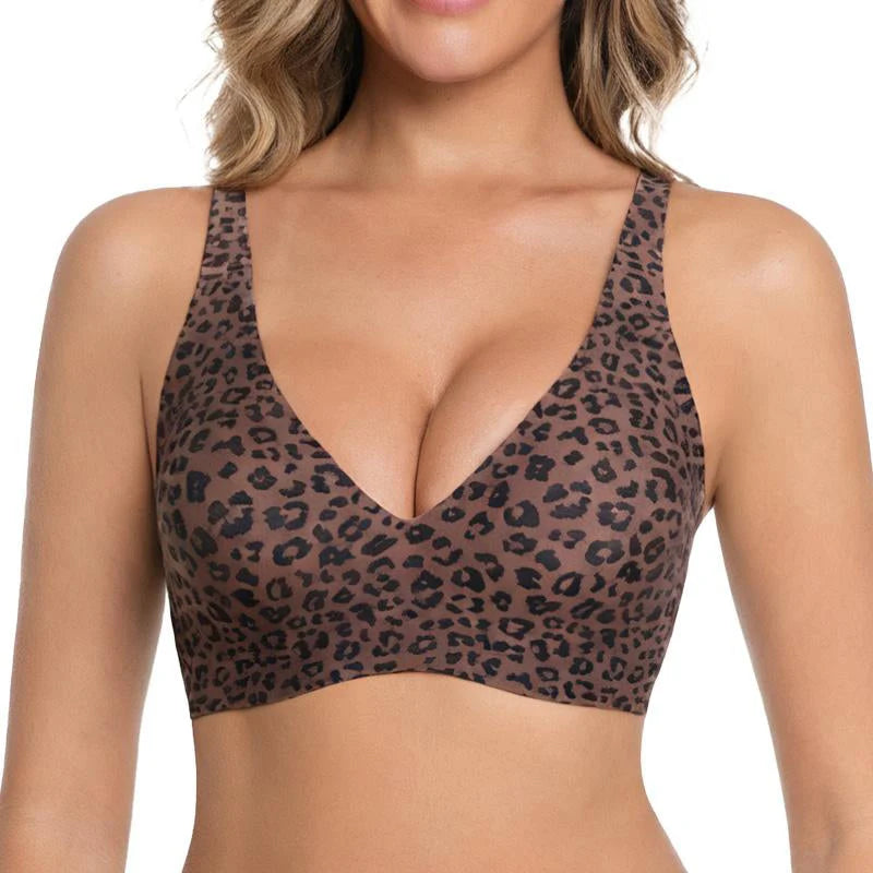 💗LAST DAY SALE 50% OFF⚡50K+ SOLD!💕 Wireless Womens Comfortable Wireless Bras Push Up Bralettes Seamless Tshirts Bras Deep V Everyday Bras