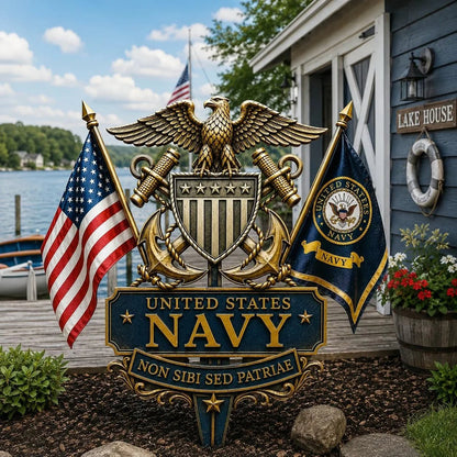 🎖️ Honor Marine Pride 🇺🇸 Semper Fidelis Tribute Garden Stake – 36% OFF Today + Buy 2 Free Shipping