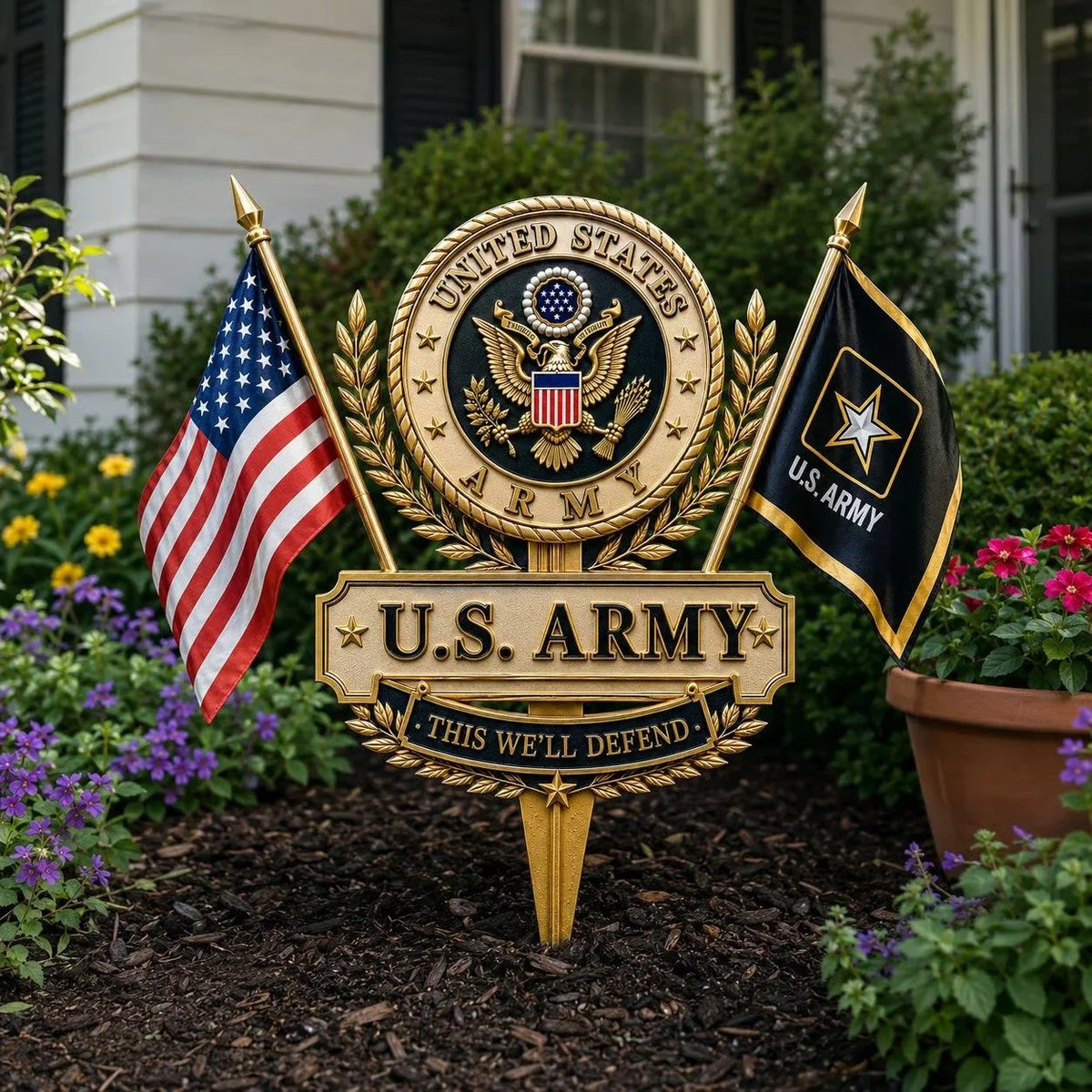 🎖️ Honor Marine Pride 🇺🇸 Semper Fidelis Tribute Garden Stake – 36% OFF Today + Buy 2 Free Shipping