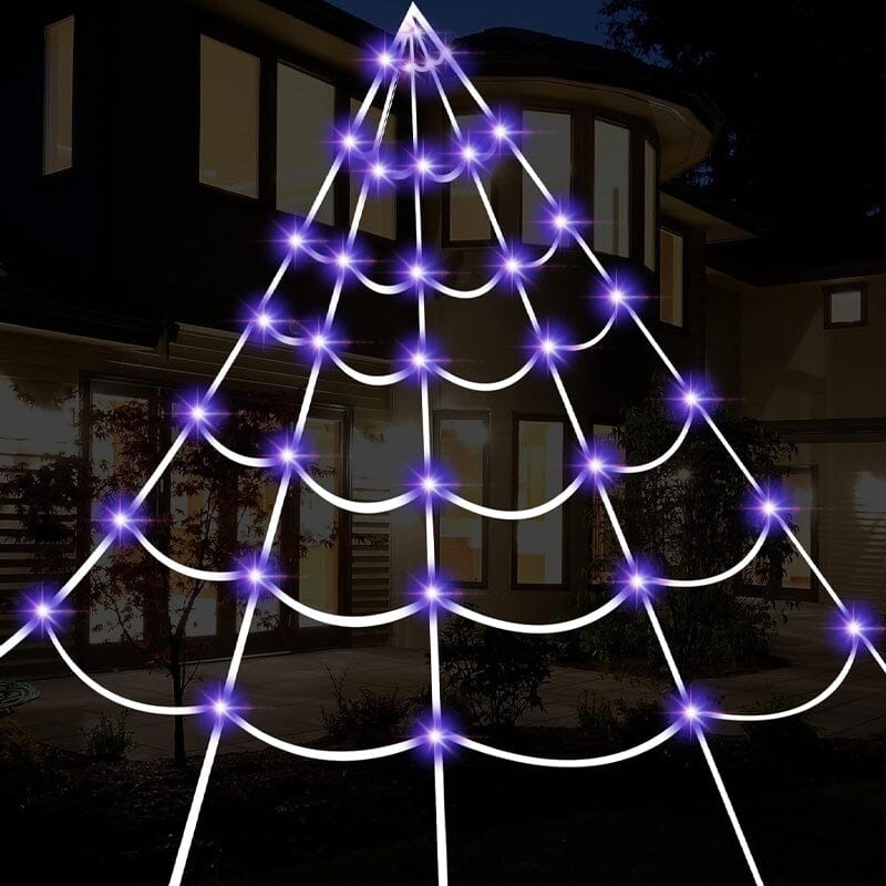 🕸️🕷️Halloween glowing spider web lights🎃