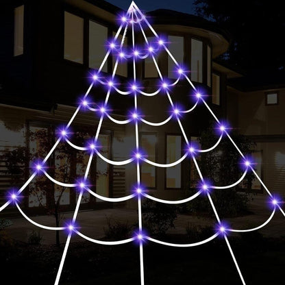 🕸️🕷️Halloween glowing spider web lights🎃