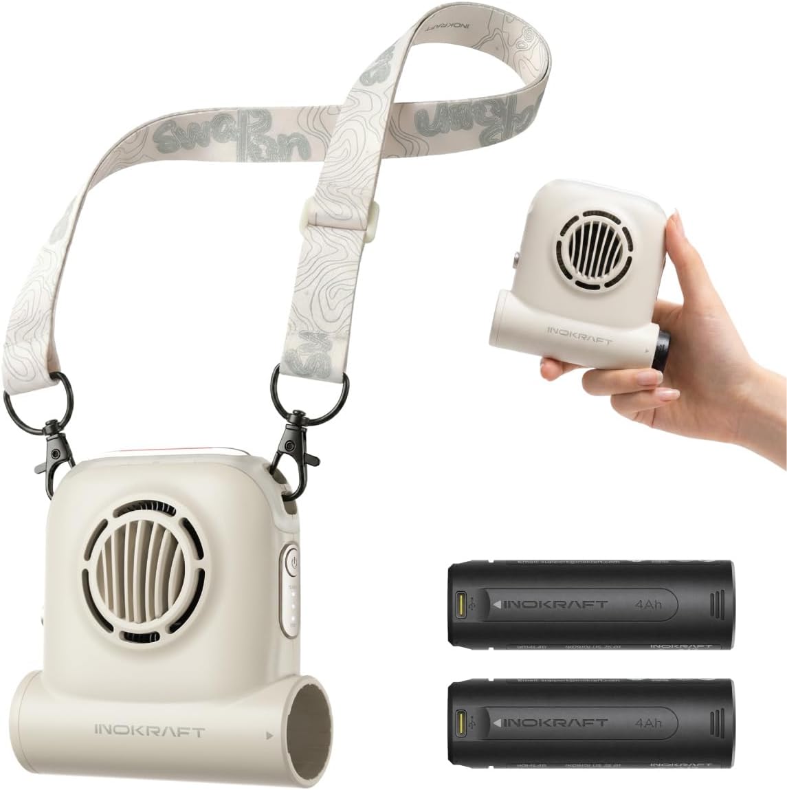 InoKraft Portable Fan Rechargeable