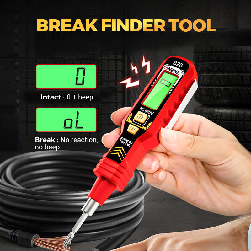 ✍️⚡Intelligent Non-Contact Voltage Tester - Safe & Efficient Electrician's Best Tool💡