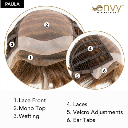 Paula in Cinnamon Raisin - EnvyHair Collection ***CLEARANCE***